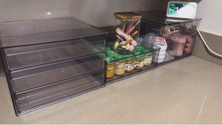 4pc clear organizers