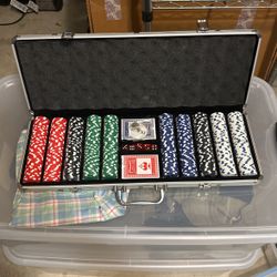 500pc Poker Set With Locking Case 
