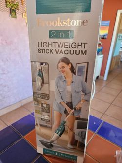 Brookstone 2 In 1 Stick Vacuum Brand New