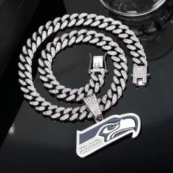 Seattle Seahawks Necklace 