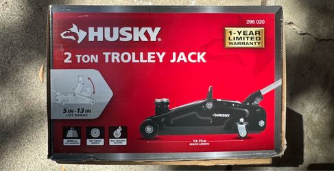 Gato Hidráulico de Piso Husky 2 Toneladas (2 Ton Trolley Jack)