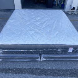 NEW MATTRESS KING SIZE PILLOW TOP WITH BOX SPRING