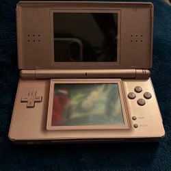 Nintendo Ds Lite Pink Gold