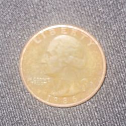 US Error Coin ~ 1986 D Quarter