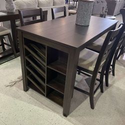 [OM] 🟪 Only $45 initial then take it home 🏡 Brand New Rokane Dining Set