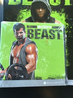 Body beast work out dvds and book