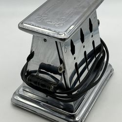 Vintage Montgomery Ward Electric Toaster Original Cord, Wood Handles 