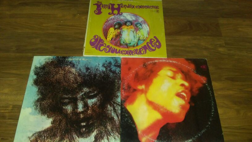 Lot of 3 Jimi Hendrix Records