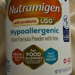  cans of Nutramigen (unopened, 4 Available)