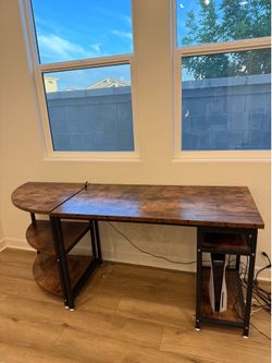 Rustic Brown Desk