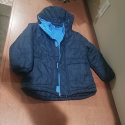Boys Water Resistant Thick Jacket