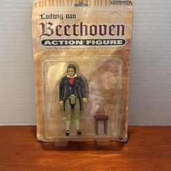Accoutrement Ludwig van Beethoven 5 1/4" Action Figure -although Package Is Sealed It Has Wear And Tear L23