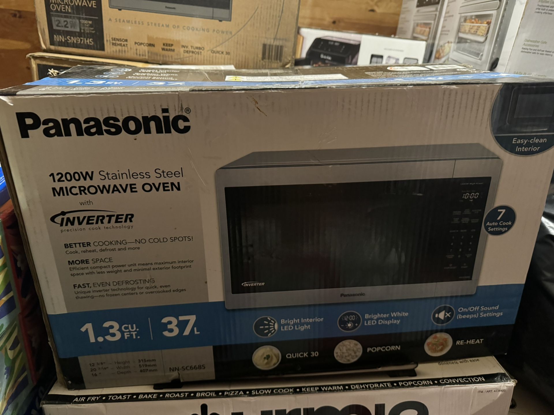 Panasonic Microwave 1.3xubit Feet