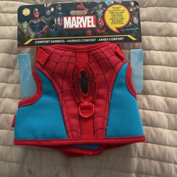 spiderman dog harness