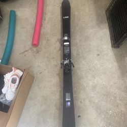 Line Blend 185 100s With Salomon Binding’s 