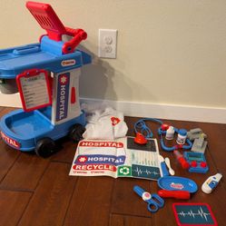 Toddler Pretend Play Doctor Cart