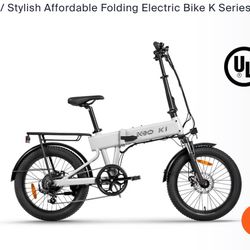KBO electric bike Brand New Never Used