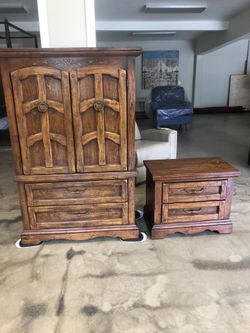 armoire and nightstand