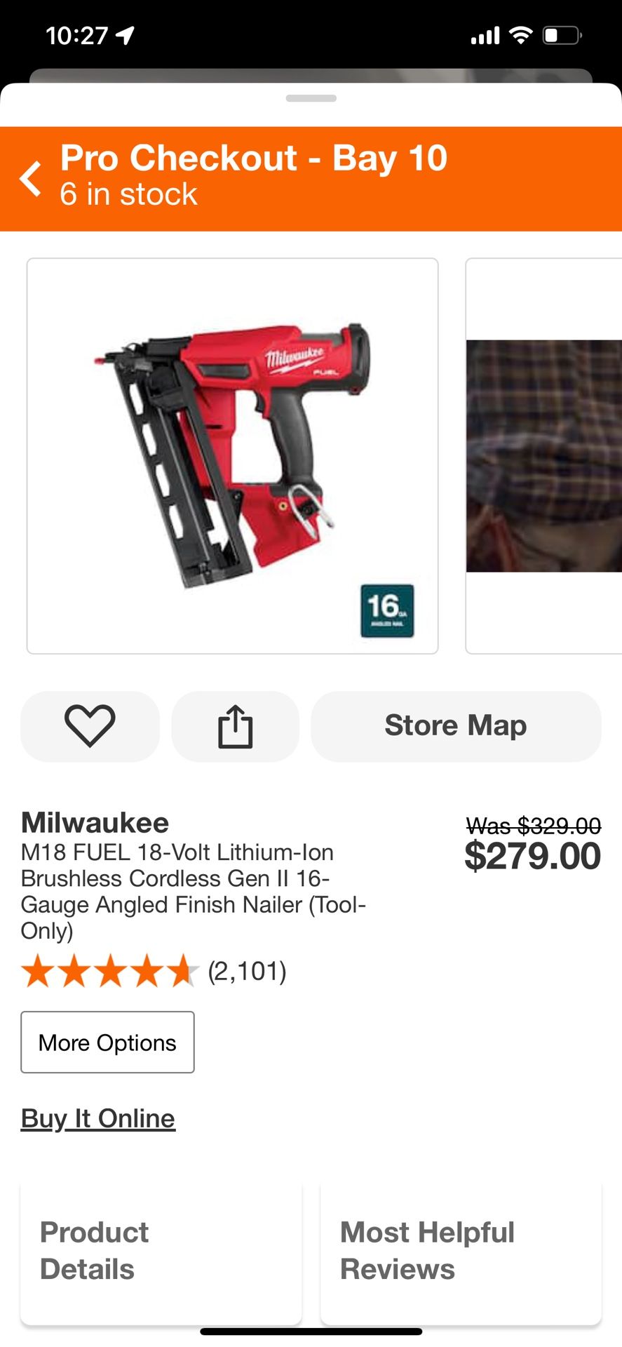 Milwaukee 16 Gauge