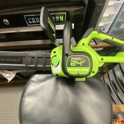 New Greenworks 12” Chainsaw 