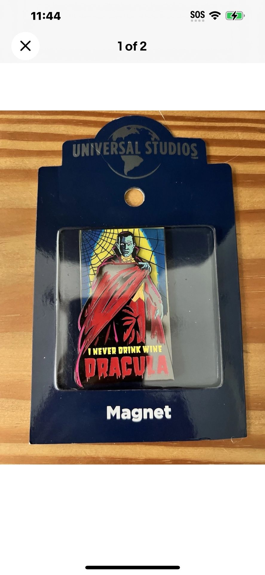Universal Studios Monsters Dracula Jumbo Magnet