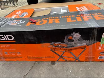 Table saw Tile  ridge