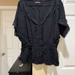 Women’s Black Blouse 