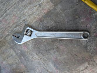 15" Alltrade Professional Adjustable Wrench - Drop Forged