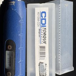 CDI Torque 401SM Micro Adjustable Screwdriver Range 5 To 40 Inch Pounds 1/4 Inch