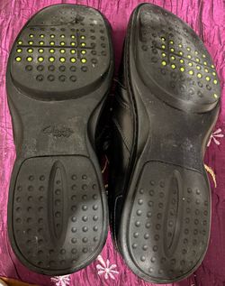 CLARKS WAVE Men’s Y Black Loafer Slip Ons Size 101/2