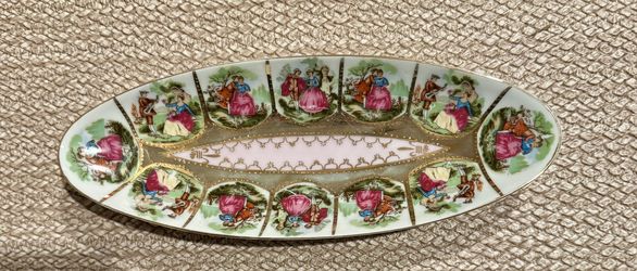 Vintage Royal Vienna Porcelain Relish Dish