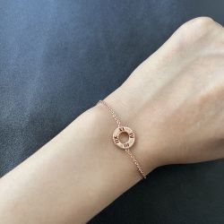 Diamond 18k Rose Gold Fine Bracelet 