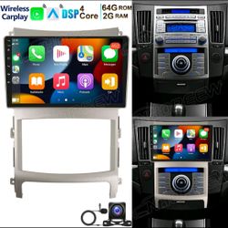 64GB Android 13 For Hyundai Veracruz IX55 2007-2012 Car Stereo Radio CarPlay GPS