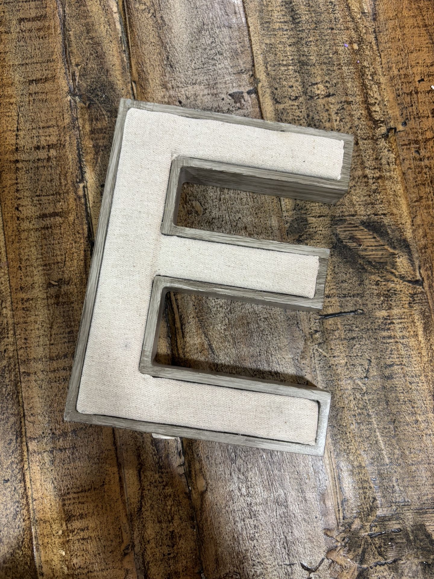 Block Letter “E”