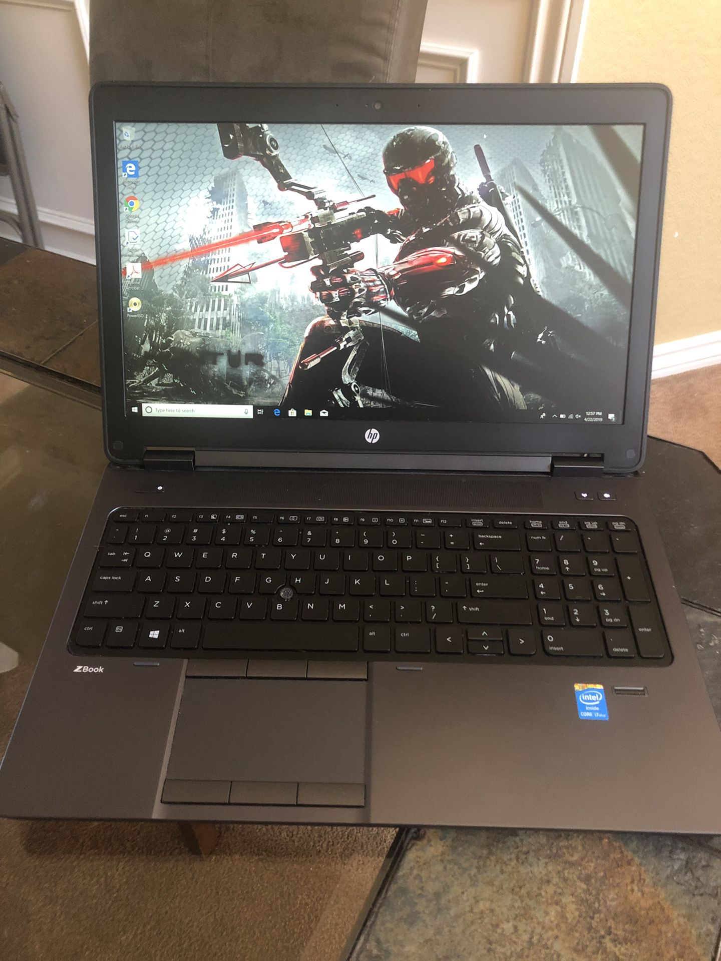 HP Elitebook Quadcore Gamer Laptop-Intel Core i7-16GB RAM-2GB Video