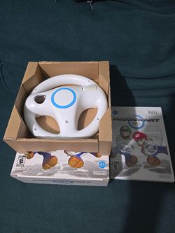 Mario Kart Wii with Wii Wheel