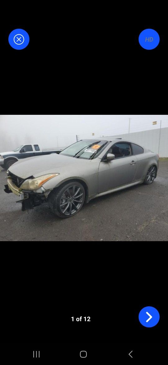 G37 Part Out
