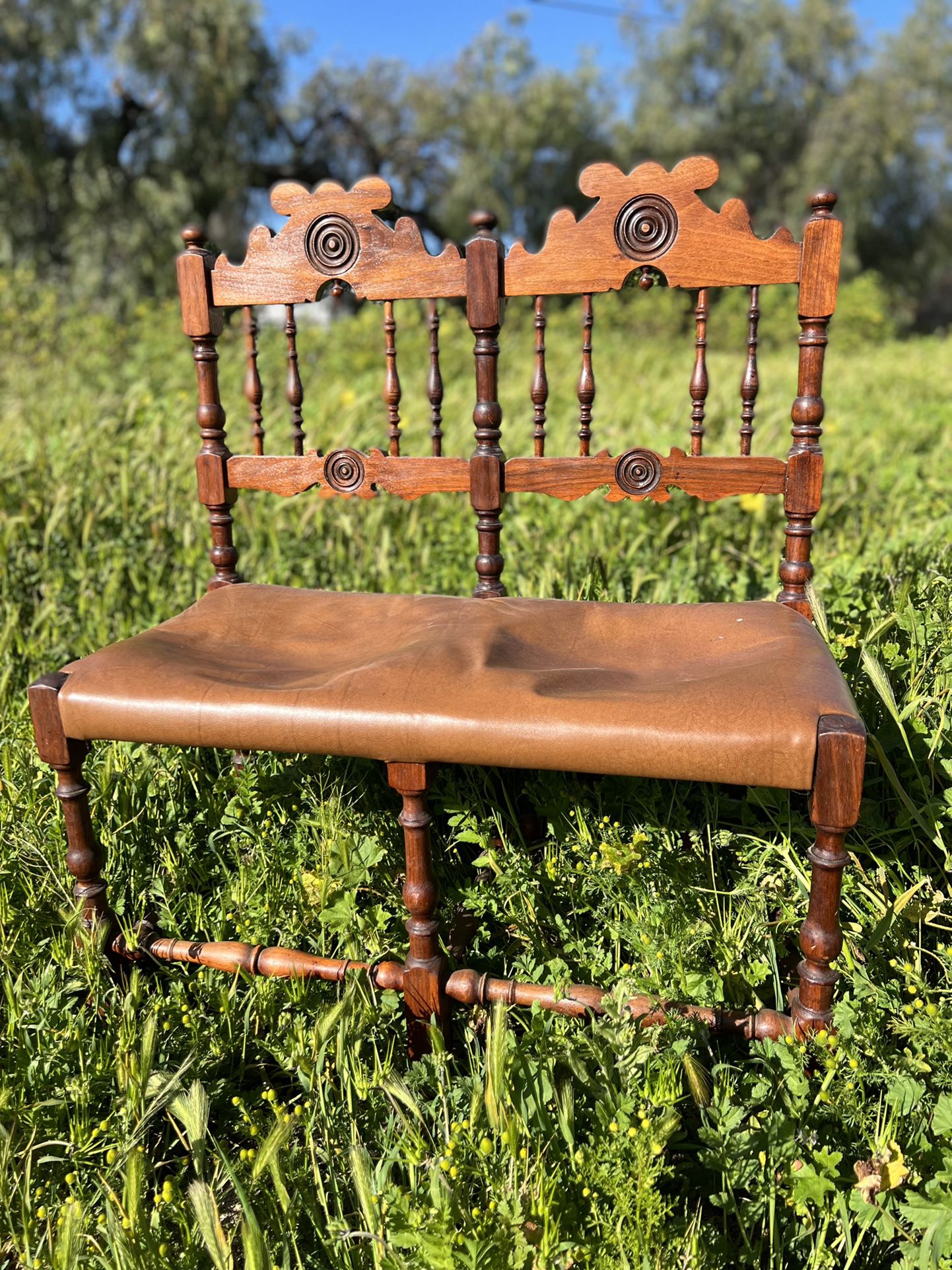 Antique Double Chair 