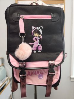Aphmau Game Backpack Kids School College Student Laptop Bag Travel Rucksack