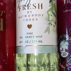 BATH & and BODY WORKS Gingham Fresh Fine Fragrance Mist Spray 8 OZ