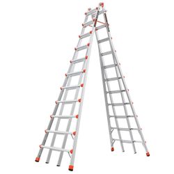 New, Little Giant Ladders, SkyScraper, M21, 11-21 Foot, Stepladder,Aluminum, Type 1A, 300 lbs
