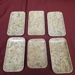 Tray 4x7 Fossil Stone- (6 Pieces)