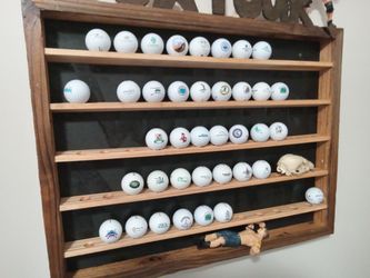 Logo Ball Trophy Case