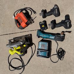 Makita tools drill used