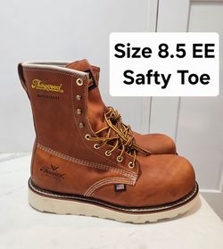 Thorogood Safety Toe Work Boots Size 8.5 EE