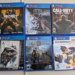 Sony PlayStation 4 Games PS4 