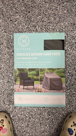 Oversized outdoor chair cover Martha Stewart