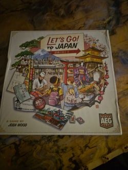 Let's go to Japan game, games, board games, puzzles