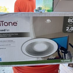 NuTone® RecessedFan RECESSED VENTILATION FAN WITH DIMMABLE LED