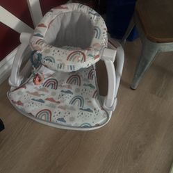 Fisher-Price Portable Baby Chair Sit-Me-Up Floor Seat